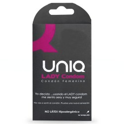 3 Préservatifs féminin - Uniq