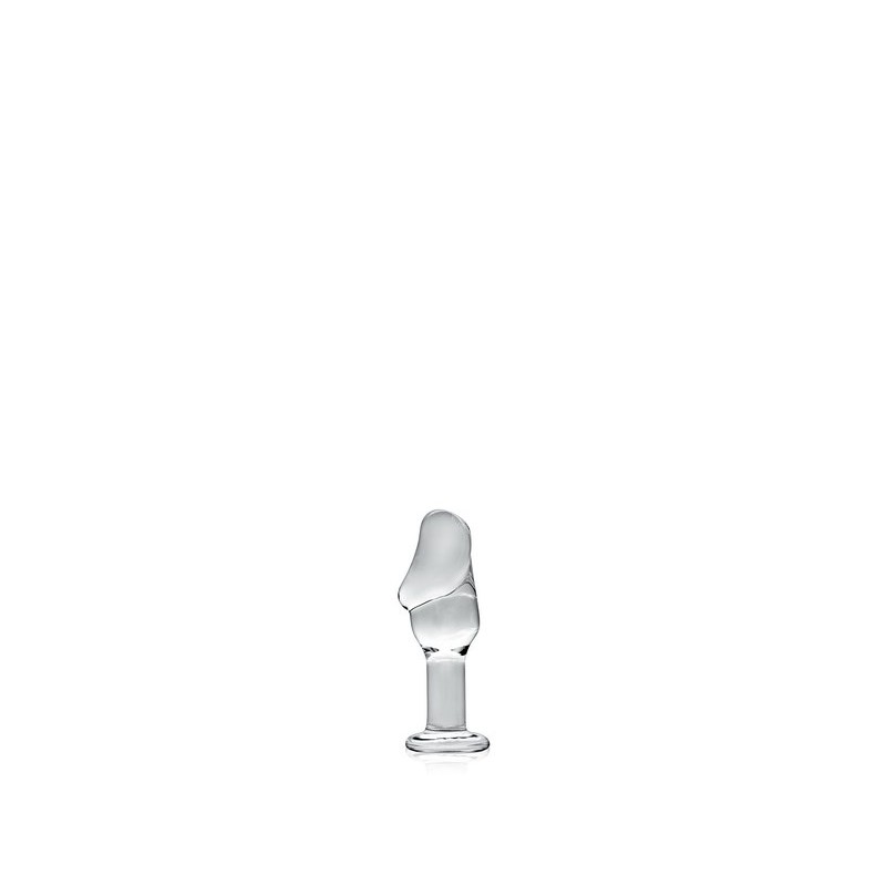 Plug anal avec gland transparent N°24 - Glossy Toys