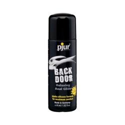 Lubrifiant PJUR décontractant anal au silicone jojoba BACK DOOR 30ML