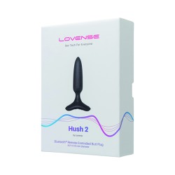 Plug connecté Hush 2 Lovense 2 tailles aux choix