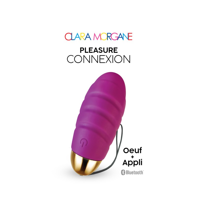 Pleasure Connexion Violet Oeuf vibrant - Clara Morgane