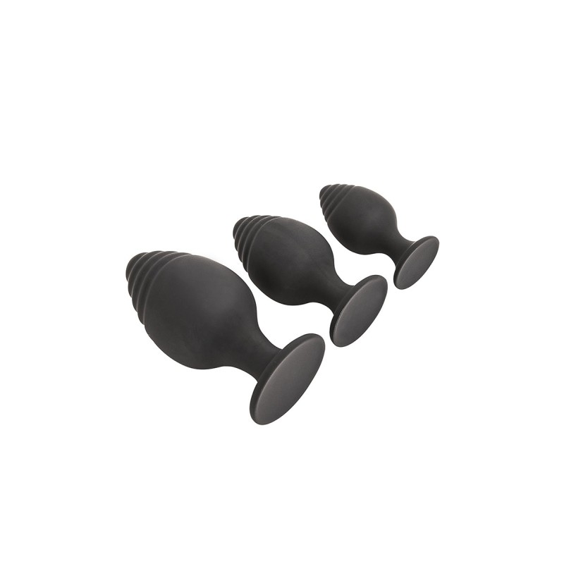 Les ravissants Lot de 3 plugs anaux - L'insatiable Jacquie & Michel