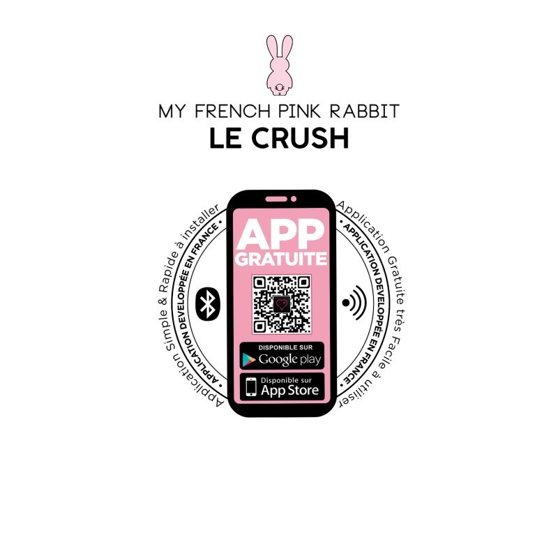 Le Crush Noir oeuf vibrantconnecté