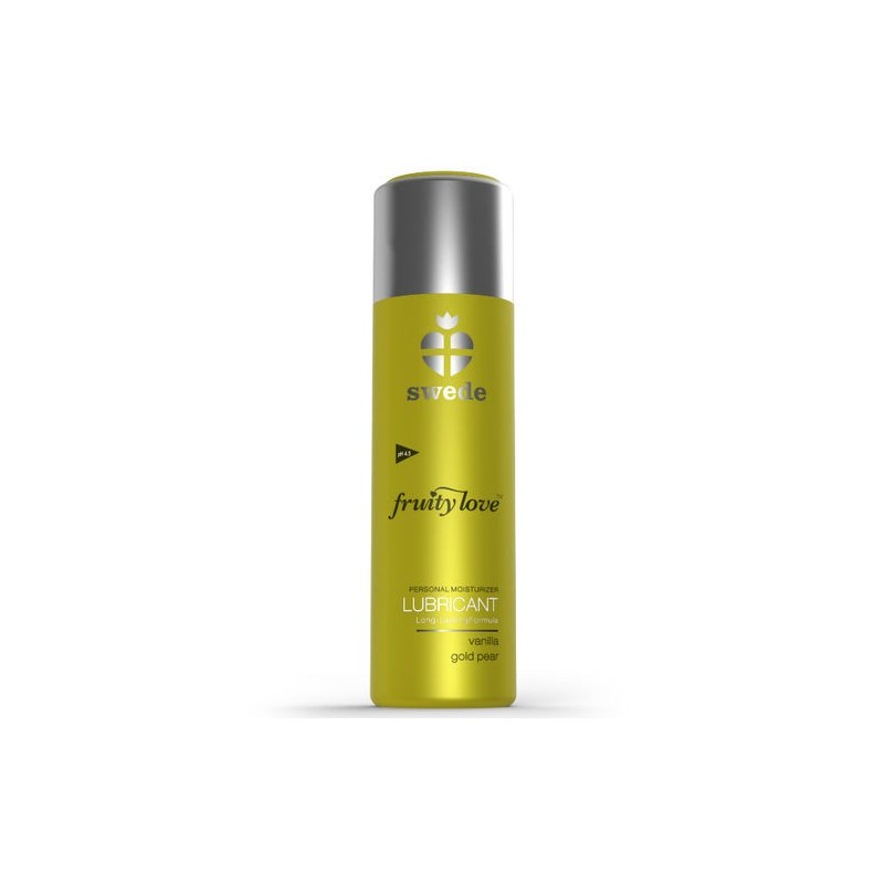 Lubrifiant vanille or poire swede fruity love 50 ml