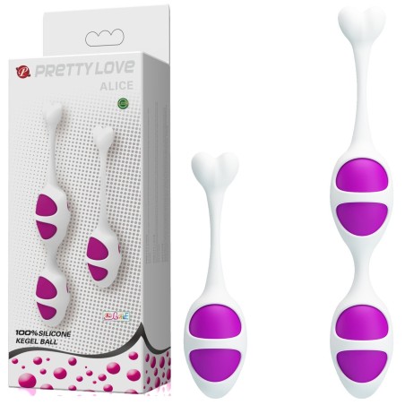 Boules Pretty Love Alice en silicone
