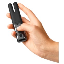 Stimulateur Clitoridien USB Le Wand Deux Noir