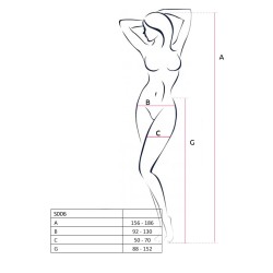 Collant Rouge Sexy S006 - TU