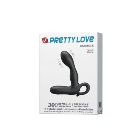 PRETTY LOVE BARRACK BLACK STIMULATEUR PROSTATIC