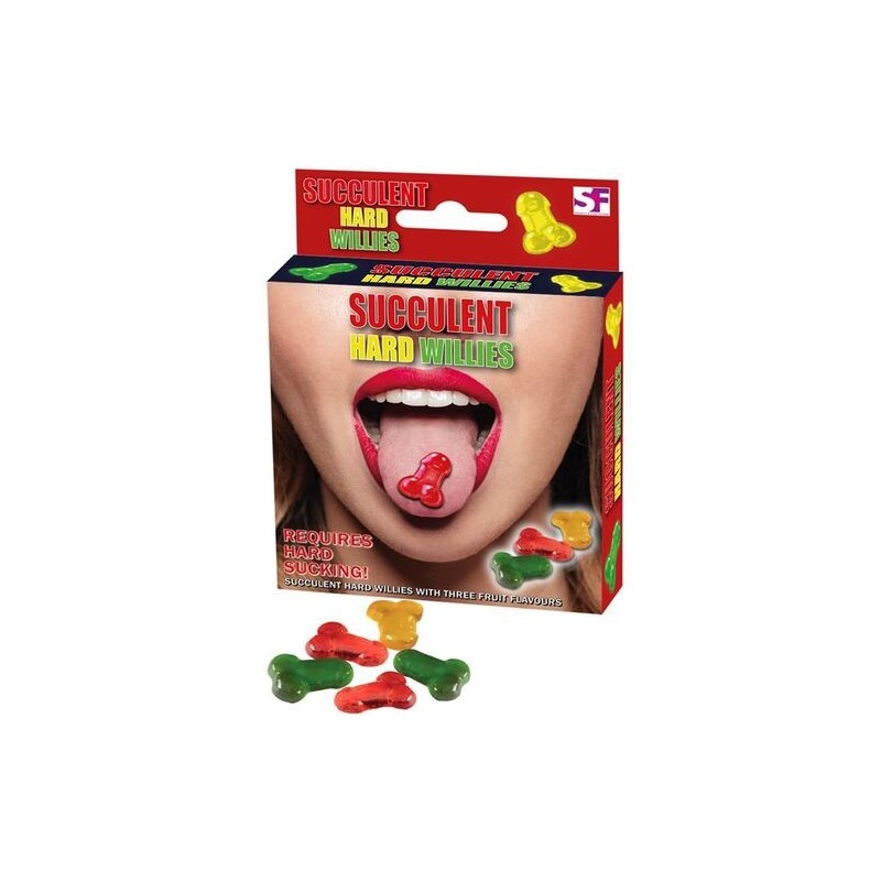 SPENCER & FLEETWOOD BONBONS À PÉNIS DUR TROIS SAVEURS