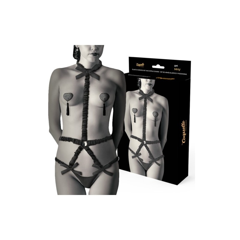 COQUETTE CHIC DESIRE - ENSEMBLE LINGERIE AVEC COUCHE-MALIN DE LUXE