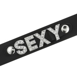 RAS DE COU SEXY EN CUIR VÉGAN