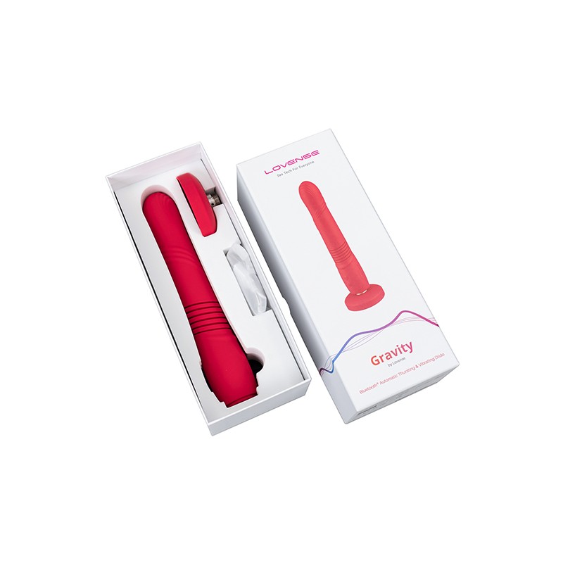 Lovense - Gravity Dildo va et vient avec vibration