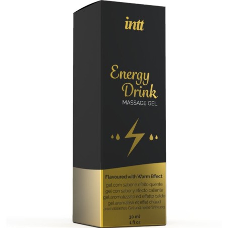 INTT MASSAGE & ORAL SEX - GEL DE MASSAGE SAVEUR COTTON BABE À PAPA ET EFFET CHAUFFANT