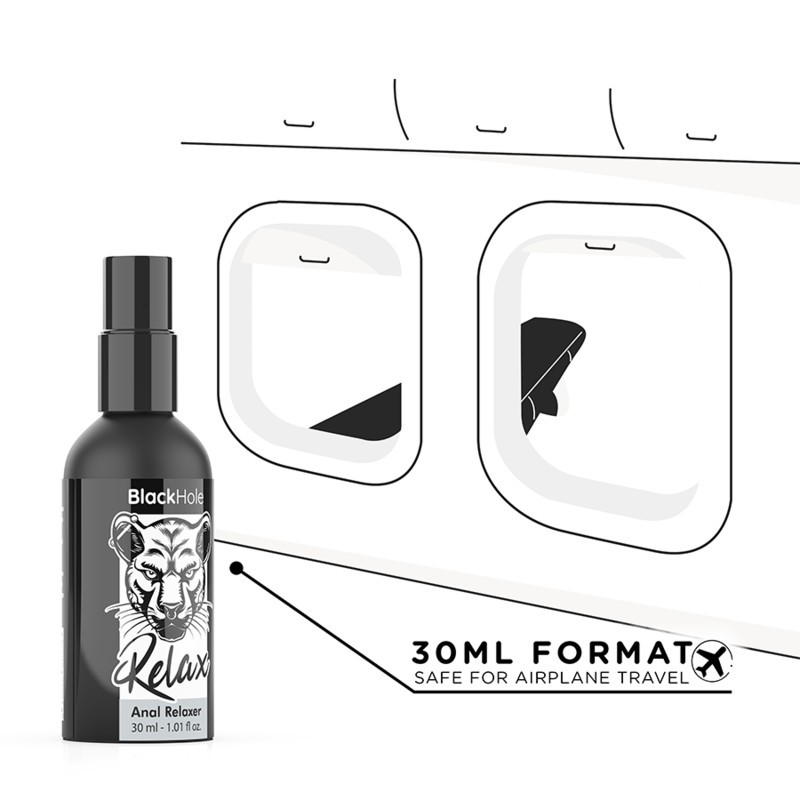 SPRAY RELAXANT ANAL EXPLORER 30 ML - BLACK HOLE -