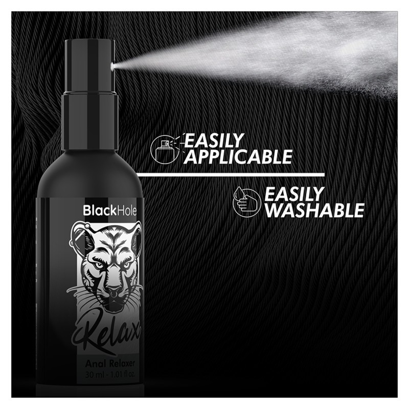 SPRAY RELAXANT ANAL EXPLORER 30 ML - BLACK HOLE -