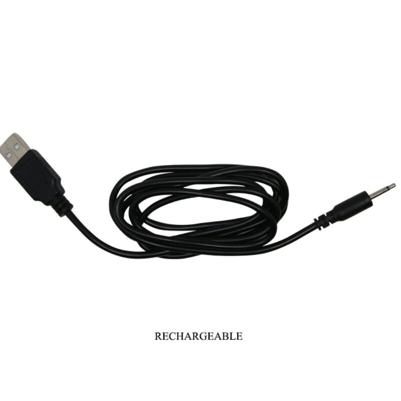 PLUG ANAL VIBRATEUR NOIR RECHARGEABLE -MR PLAY -