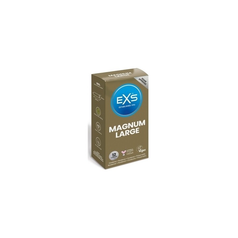 Préservatifs Grande Taille Magnum x12