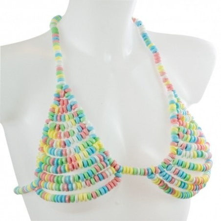 Soutien gorge candy comestible