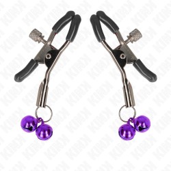KINK - PINCE À METON DOUBLE CLOCHE VIOLET 6 CM