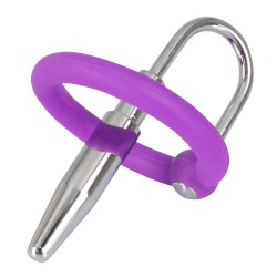 Plug pénien avec anneau de gland