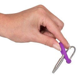 Plug pénien avec anneau de gland