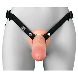 gode ceinture -Hollow Silicone Strap-on - 21,6 cm