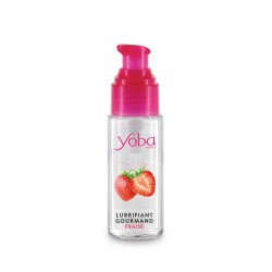 Lubrifiant gourmand FRAISE à base d'eau 50ml Yoba