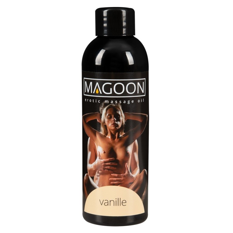 Huile de massage érotique haute qualité parfum vanille 50 ml