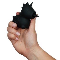 mini stimulateur licorne à la langue en rotation