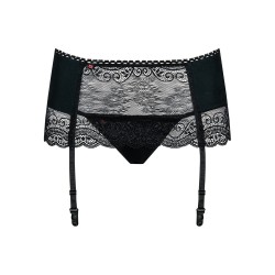 Ensemble porte-jarretelles et string