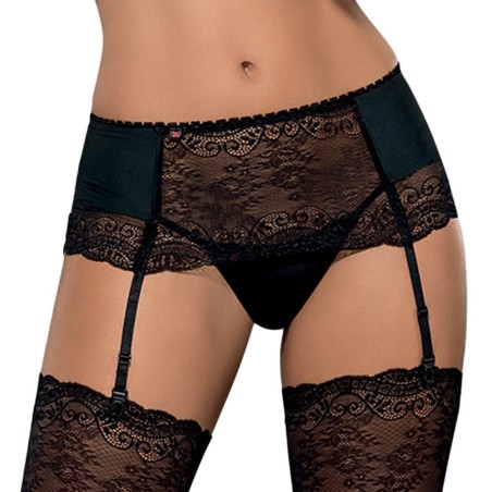 Ensemble porte-jarretelles et string