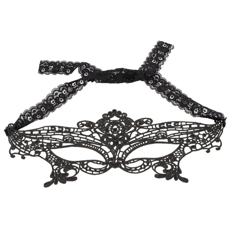 masque noir en broderie de Cottelli