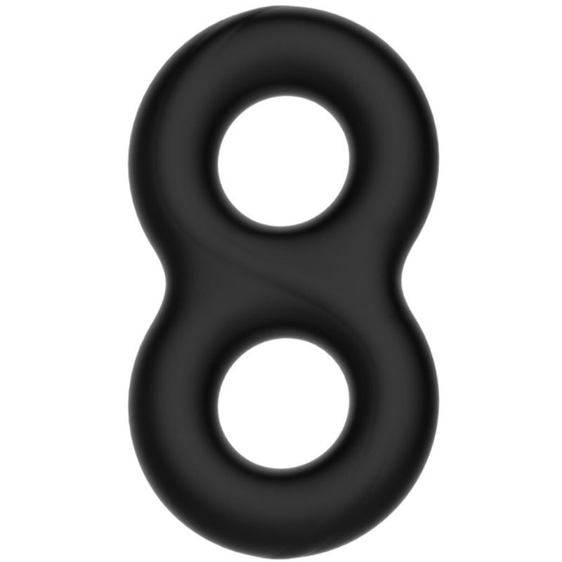 CRAZY BULL - BAGUE EN SILICONE double anneau en silicone