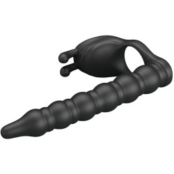 ANNEAUX PÉNIS AVEC PLUG VIBRATEUR -BLACKNEY - PRETTY LOVE -