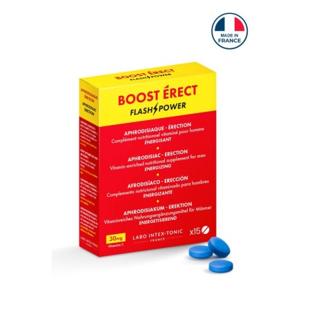Boost Erect  -Stimulant pour homme - 15 comprimés