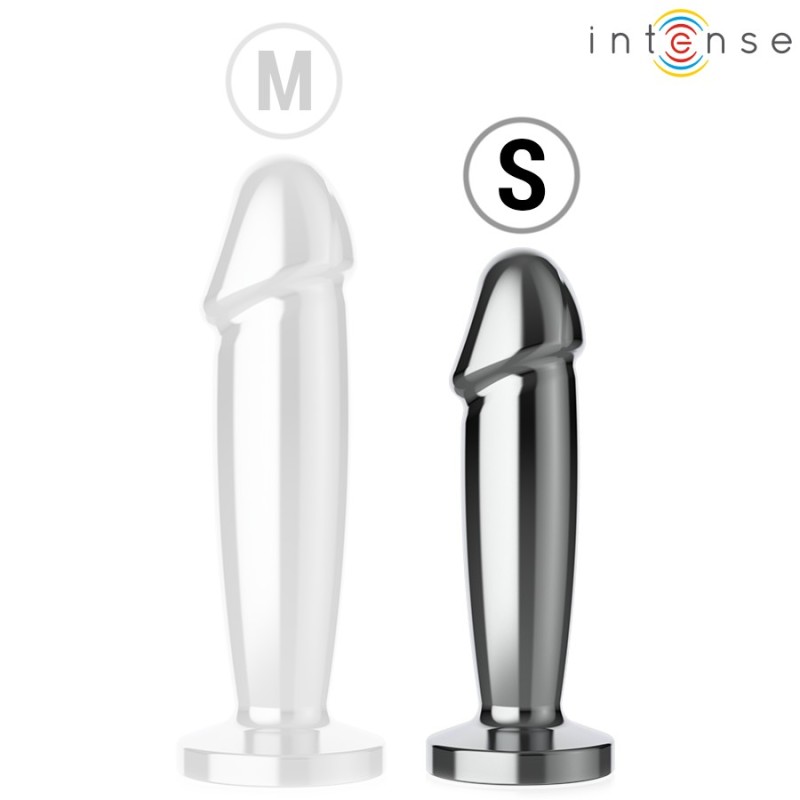 PLUG ANAL - S - 10 VIBRATIONS GODE MÉTALLIQUE AVEC TÉLÉCOMMANDE  -INTENSE -