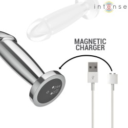 PLUG ANAL - S - 10 VIBRATIONS GODE MÉTALLIQUE AVEC TÉLÉCOMMANDE  -INTENSE -
