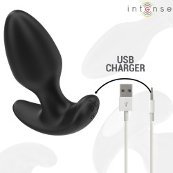 JOEY ANAL PLUG 10 VIBRATIONS NOIR TÉLÉCOMMANDE -INTENSE -
