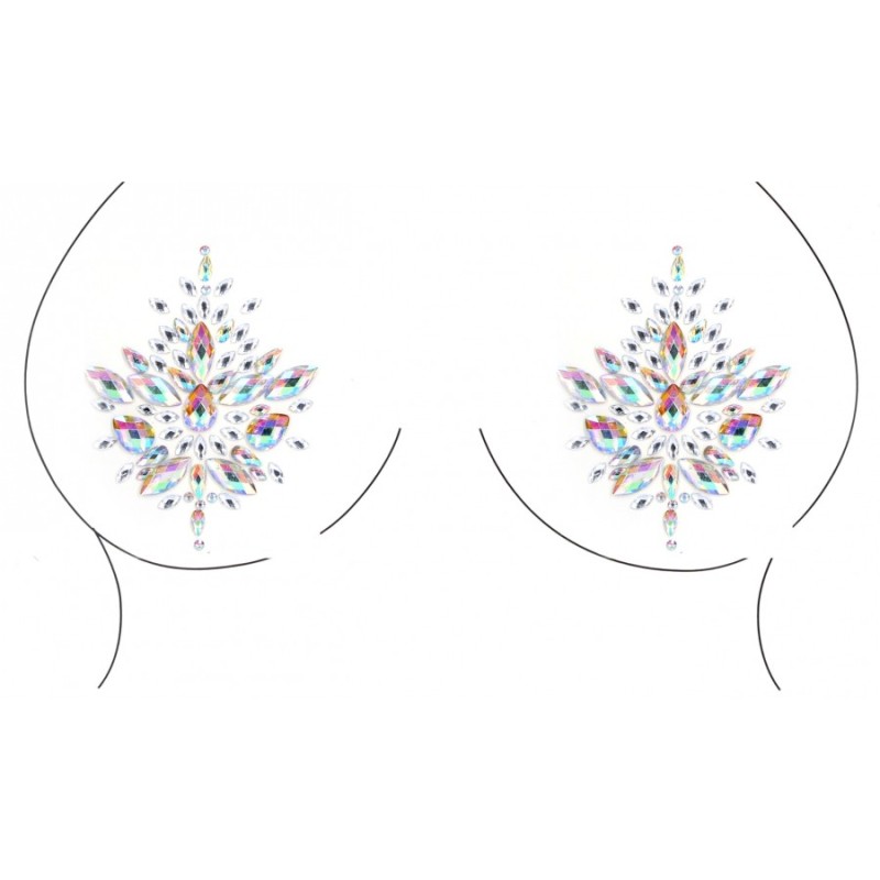 Strass autocollants tétons Dazzling Nipple Bling