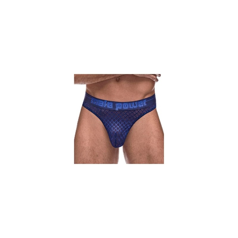 String DIAMOND MESH Bleu