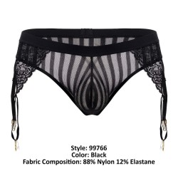 String Porte-Jarretelles Turan Noir