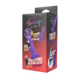 Gode vibrant en silicone « Sweet » avec télécommande