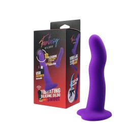 Gode vibrant en silicone « Sweet » avec télécommande