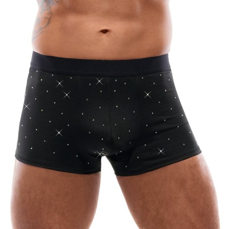 Boxer Svenjoyment Black Strass