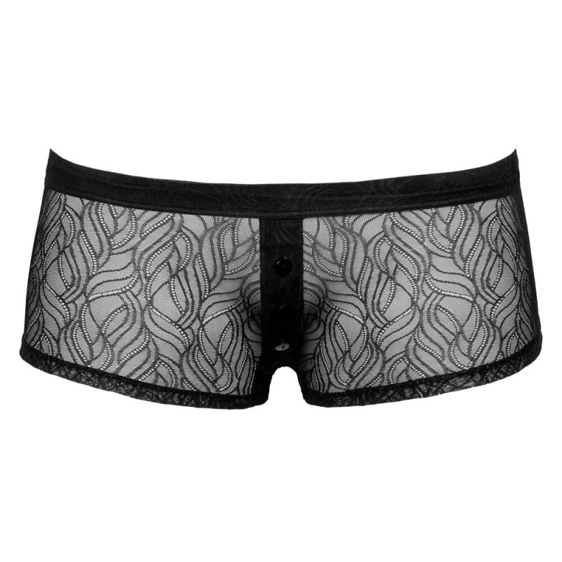 Boxer avec boutons Noir