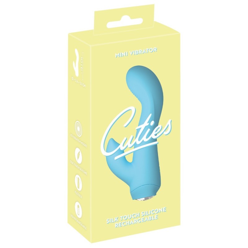 Mini vibromasseur bleu - Cuties