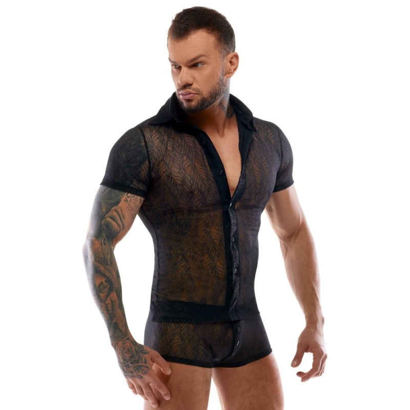 Chemise en dentelle Noire -Svenjoyment