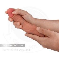 GODE HYPER-RÉALISTE À VENTOUSE ET À POUSSÉE AVEC TÉLÉCOMMANDE 21,5 CM -COCK MILLER -