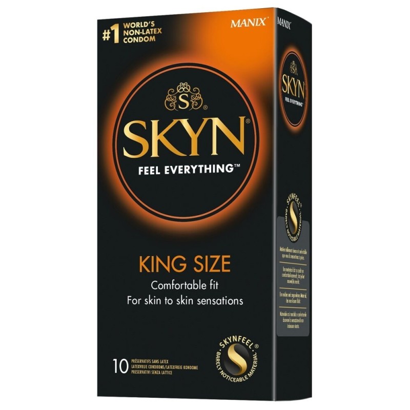 Préservatifs sans latex Manix Skyn XLarge 56 mm x10