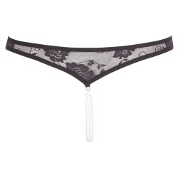 String ouvert Avec Perles - Spitzenrio - Cottelli